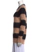 T by Alexander Wang Striped Scoop Neck Sweater