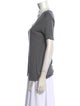 T by Alexander Wang Scoop Neck Short Sleeve T-Shirt