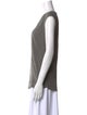 T by Alexander Wang Scoop Neck Sleeveless Top