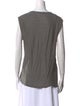 T by Alexander Wang Scoop Neck Sleeveless Top