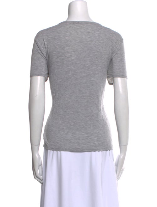 T by Alexander Wang V-Neck Short Sleeve T-Shirt