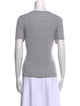 T by Alexander Wang V-Neck Short Sleeve T-Shirt