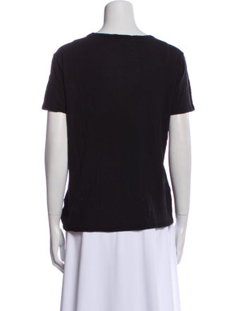 T by Alexander Wang V-Neck Short Sleeve T-Shirt