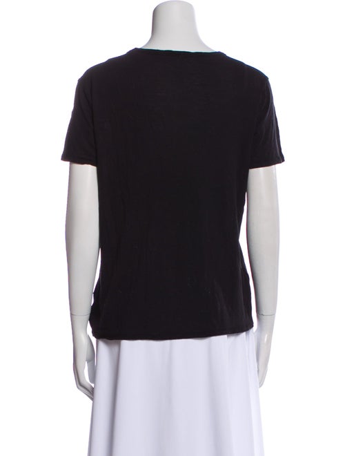 T by Alexander Wang V-Neck Short Sleeve T-Shirt