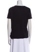 T by Alexander Wang V-Neck Short Sleeve T-Shirt