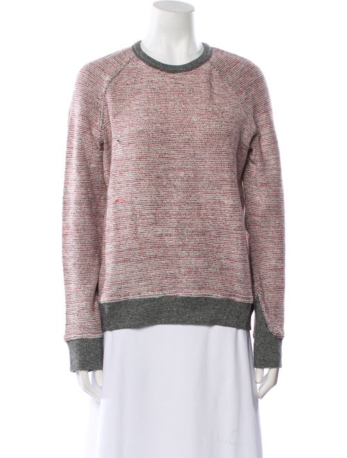 T by Alexander Wang Striped Crew Neck Sweater