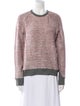 T by Alexander Wang Striped Crew Neck Sweater