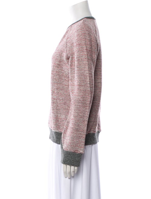 T by Alexander Wang Striped Crew Neck Sweater