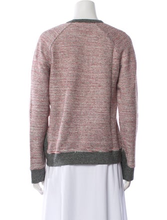 T by Alexander Wang Striped Crew Neck Sweater