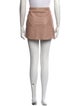 T by Alexander Wang Leather Mini Skirt