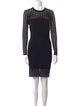 T by Alexander Wang Crew Neck Mini Dress