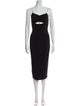 T by Alexander Wang Square Neckline Knee-Length Dress