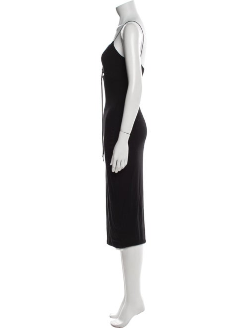 T by Alexander Wang Square Neckline Knee-Length Dress