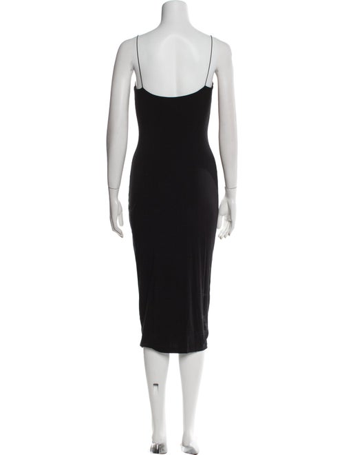 T by Alexander Wang Square Neckline Knee-Length Dress