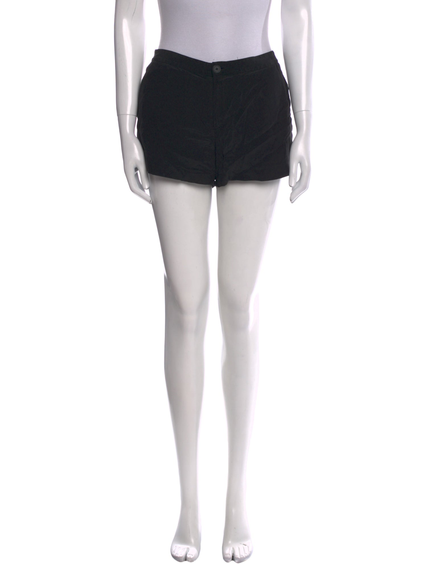 T by Alexander Wang Silk Mini Shorts