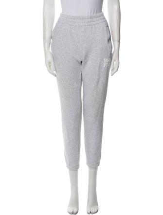 T by Alexander Wang Embroidered Accent Sweatpants