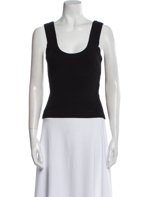 T by Alexander Wang Scoop Neck Sleeveless Top