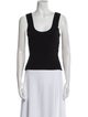 T by Alexander Wang Scoop Neck Sleeveless Top