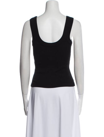 T by Alexander Wang Scoop Neck Sleeveless Top