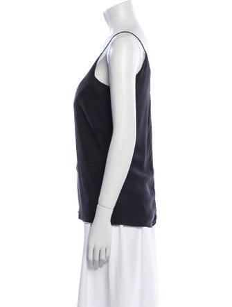 T by Alexander Wang Silk V-Neck Top