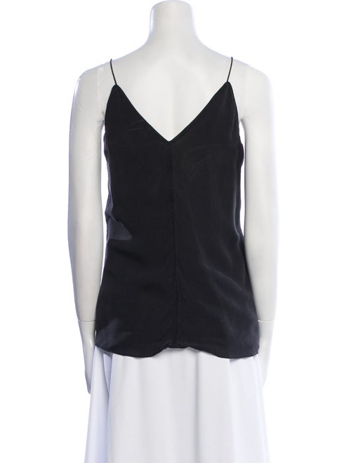 T by Alexander Wang Silk V-Neck Top