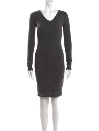 T by Alexander Wang V-Neck Mini Dress