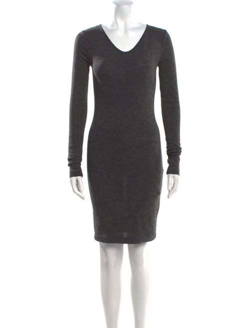 T by Alexander Wang V-Neck Mini Dress