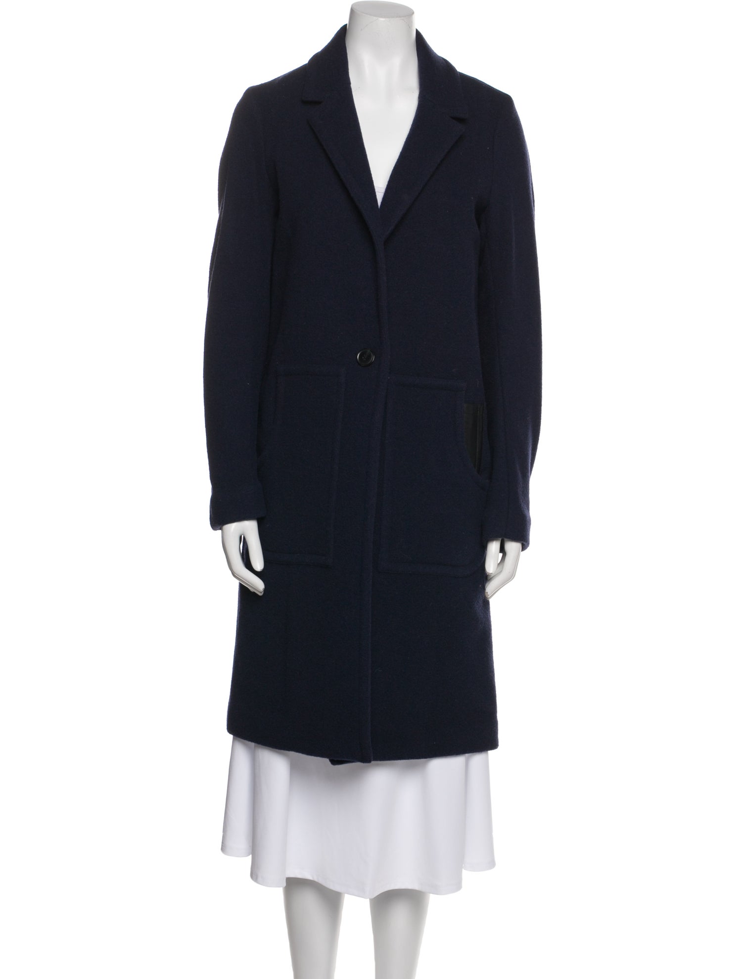 T by Alexander Wang Virgin Wool Peacoat