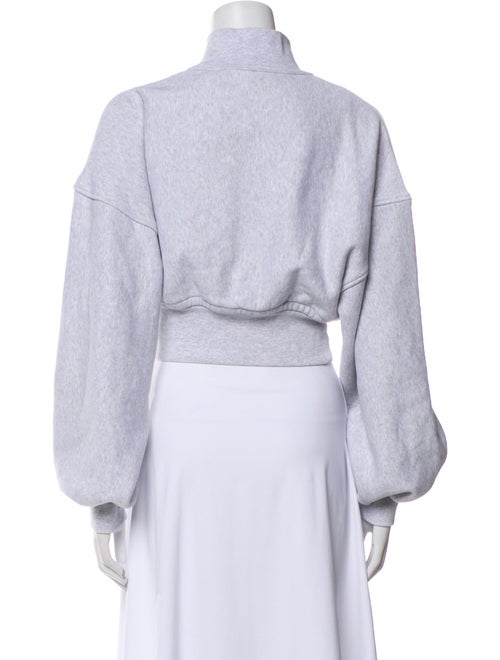 T by Alexander Wang Turtleneck Long Sleeve Crop Top