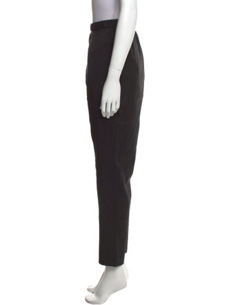 T by Alexander Wang Silk Straight Leg Pants