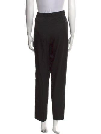 T by Alexander Wang Silk Straight Leg Pants
