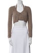 T by Alexander Wang Alpaca V-Neck Sweater