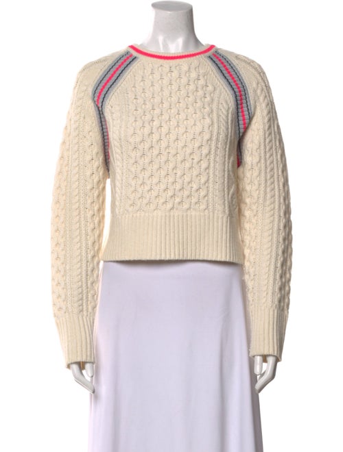 T by Alexander Wang Striped Crew Neck Sweater