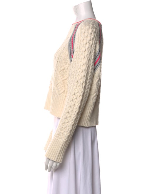 T by Alexander Wang Striped Crew Neck Sweater