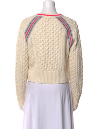 T by Alexander Wang Striped Crew Neck Sweater