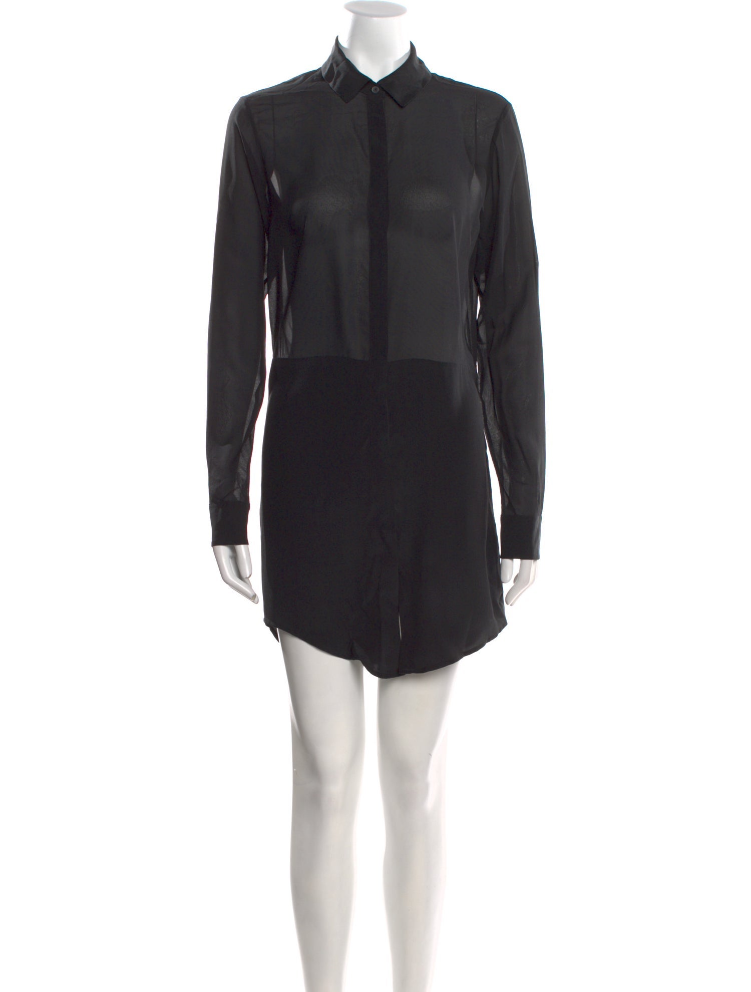 T by Alexander Wang Silk Mini Dress