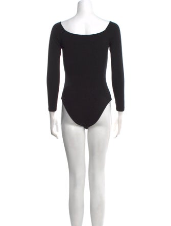 T by Alexander Wang V-Neck Long Sleeve Bodysuit