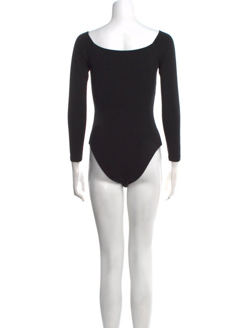 T by Alexander Wang V-Neck Long Sleeve Bodysuit