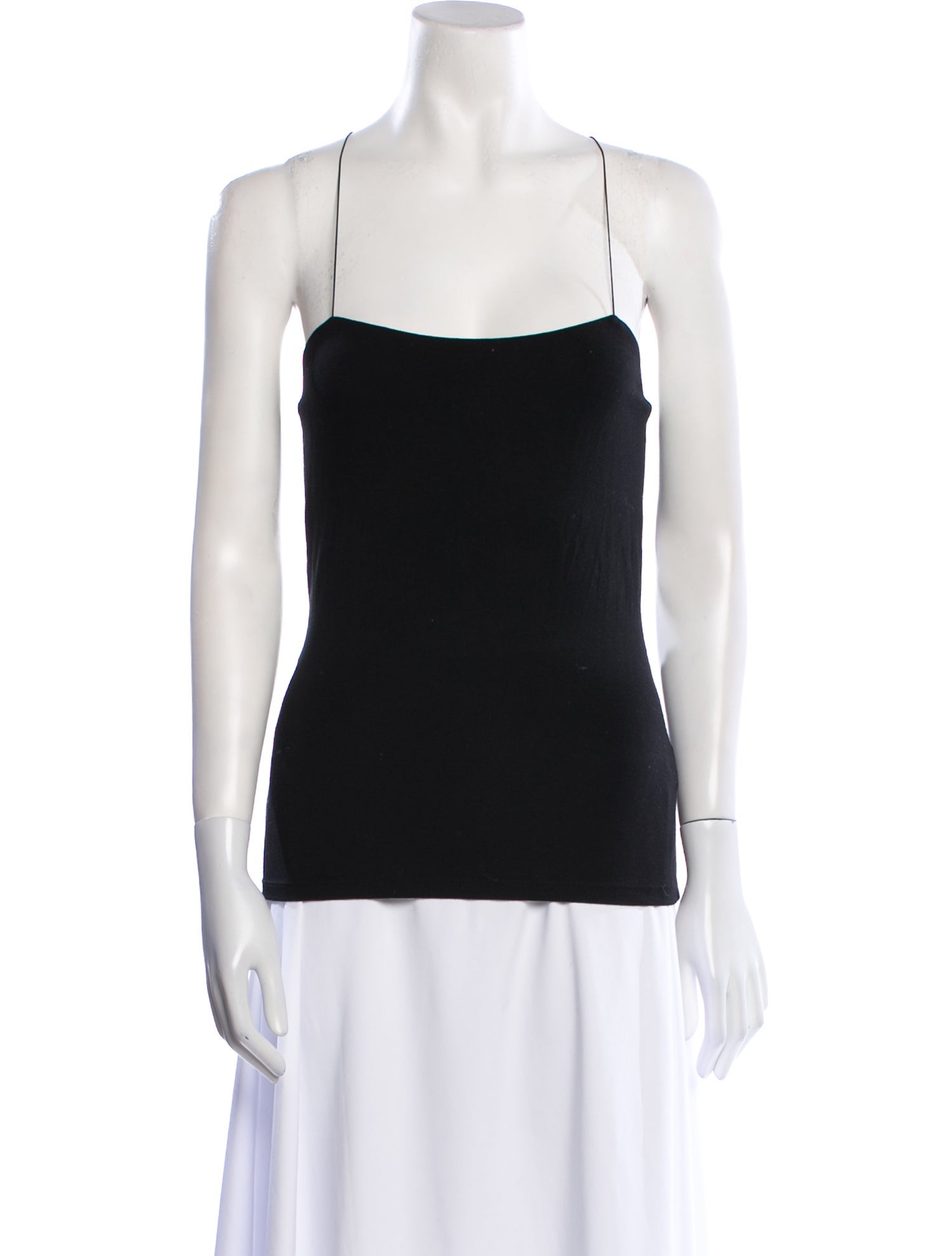 T by Alexander Wang Square Neckline Sleeveless Top