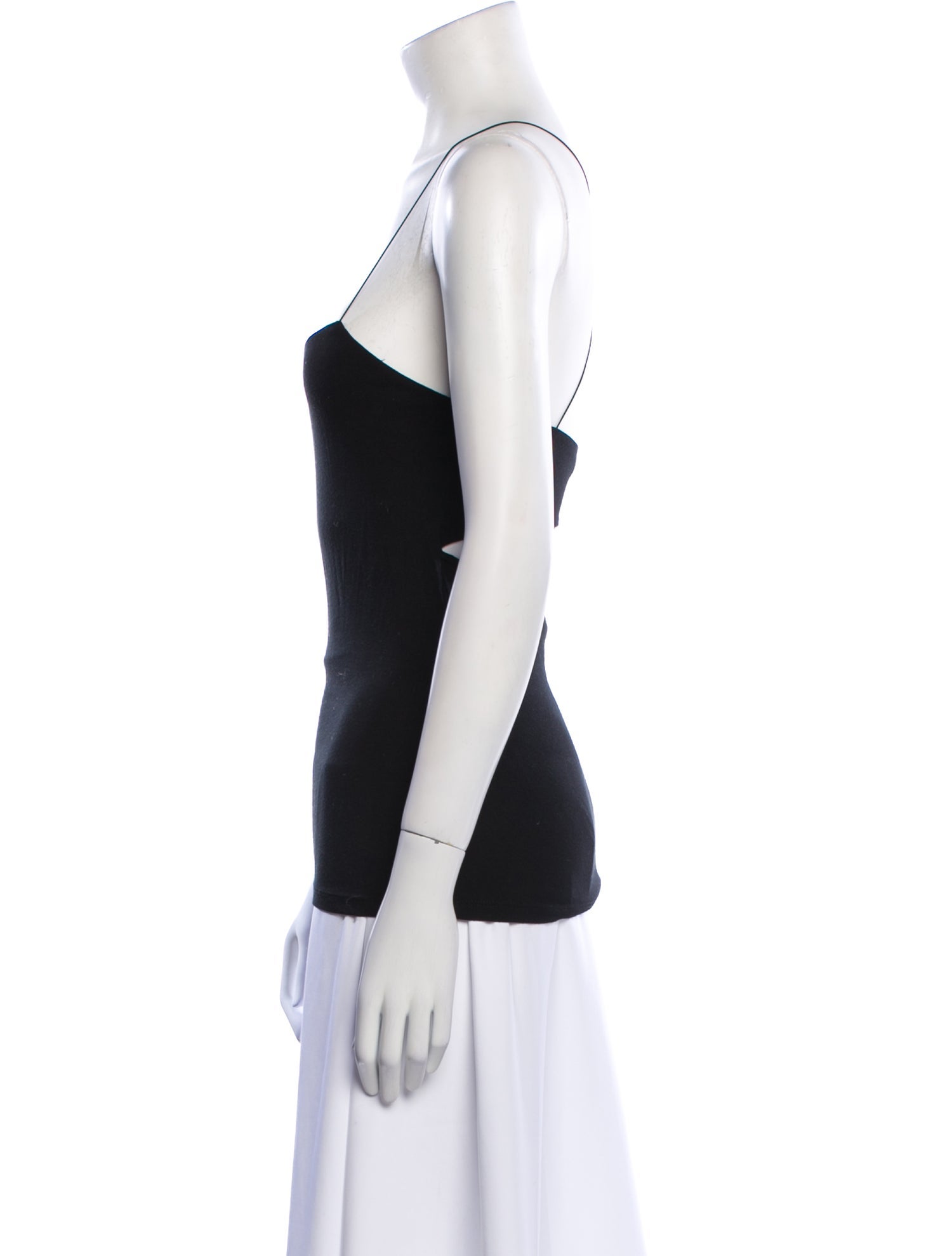 T by Alexander Wang Square Neckline Sleeveless Top