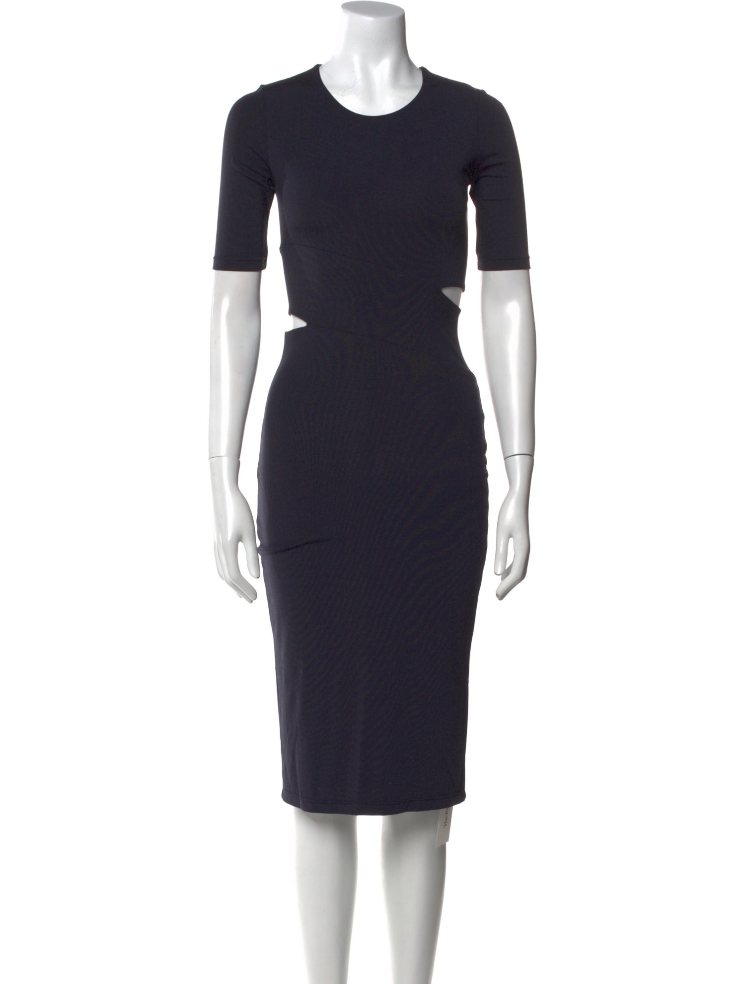 T by Alexander Wang Crew Neck Knee-Length Dress