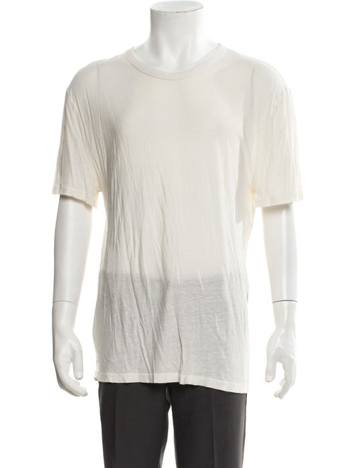 T by Alexander Wang Scoop Neck Short Sleeve T-Shirt