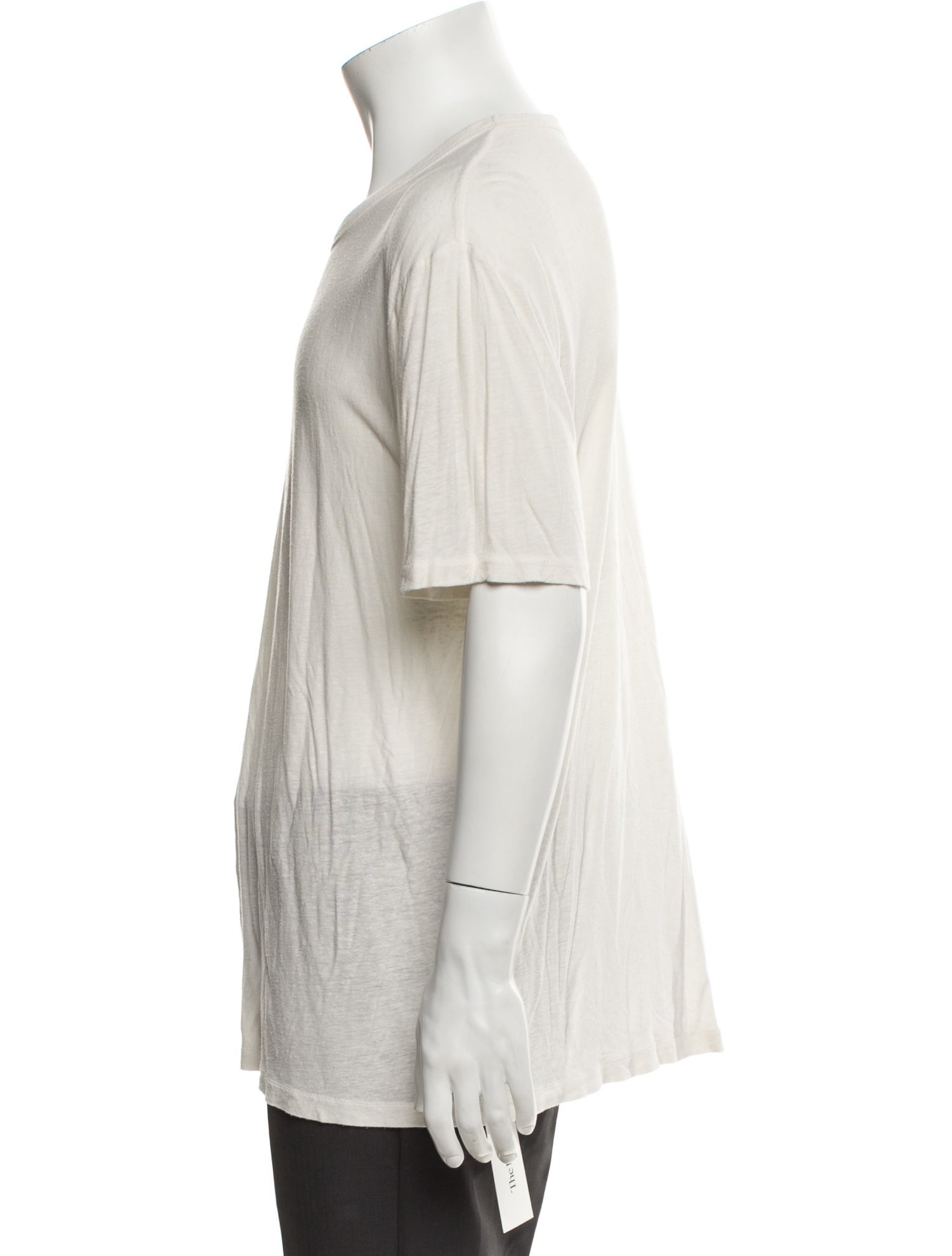 T by Alexander Wang Scoop Neck Short Sleeve T-Shirt