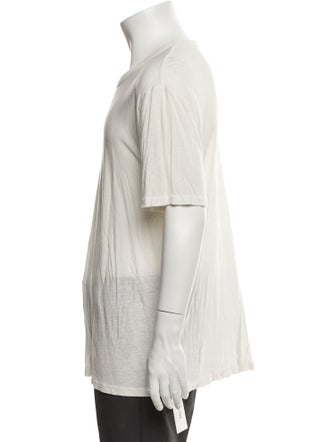 T by Alexander Wang Scoop Neck Short Sleeve T-Shirt