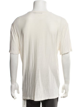 T by Alexander Wang Scoop Neck Short Sleeve T-Shirt