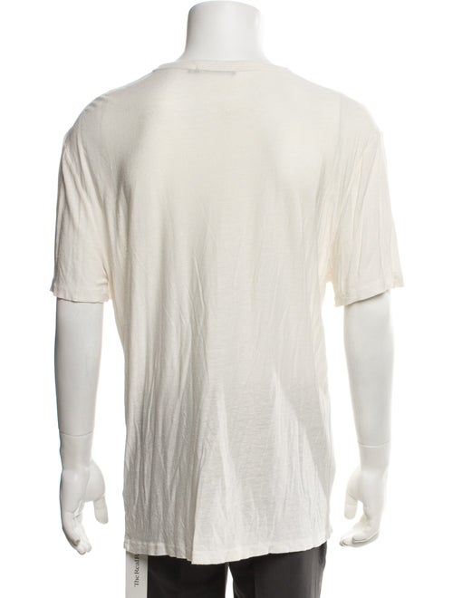T by Alexander Wang Scoop Neck Short Sleeve T-Shirt