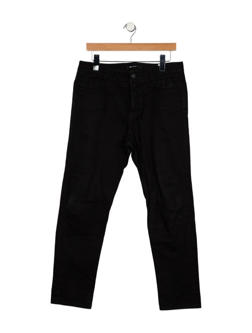 T by Alexander Wang Mid-Rise Straight Leg Jeans