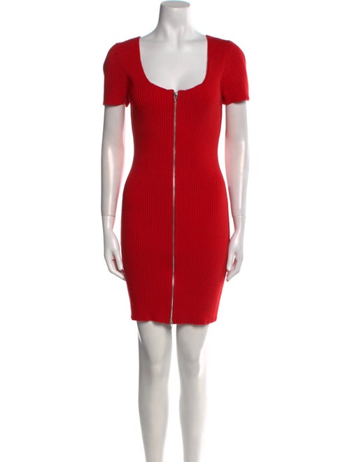 T by Alexander Wang Square Neckline Mini Dress
