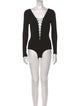 T by Alexander Wang V-Neck Long Sleeve Bodysuit