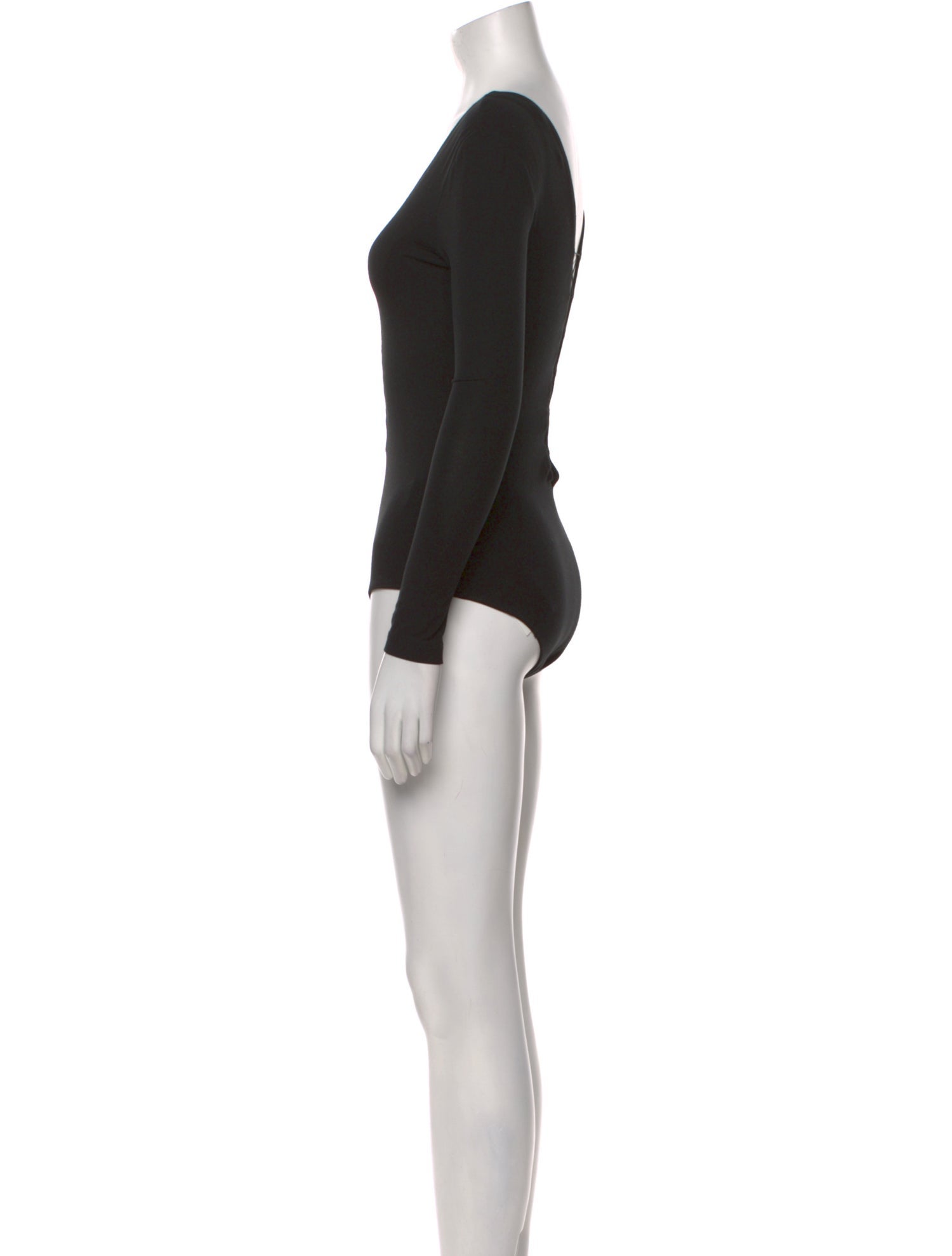 T by Alexander Wang V-Neck Long Sleeve Bodysuit